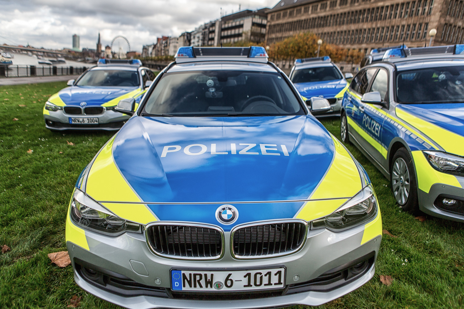 3er BWM - Streifenwagen der Polizei NRW