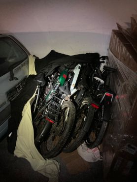 Auffindesituation gestohlener Fahrräder